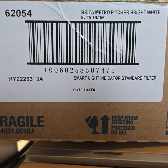 Brita Metro Water Filter Pitcher 6 Cup Capacity BPA-Free Includes 1 Brita Filter - Picture 8 of 8